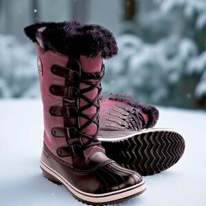 Sorel Women's Winter Boots - Black and Pink